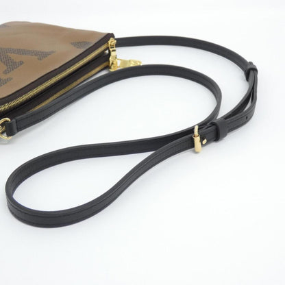 Louis Vuitton Coated Canvas Brown Shoulder Bags