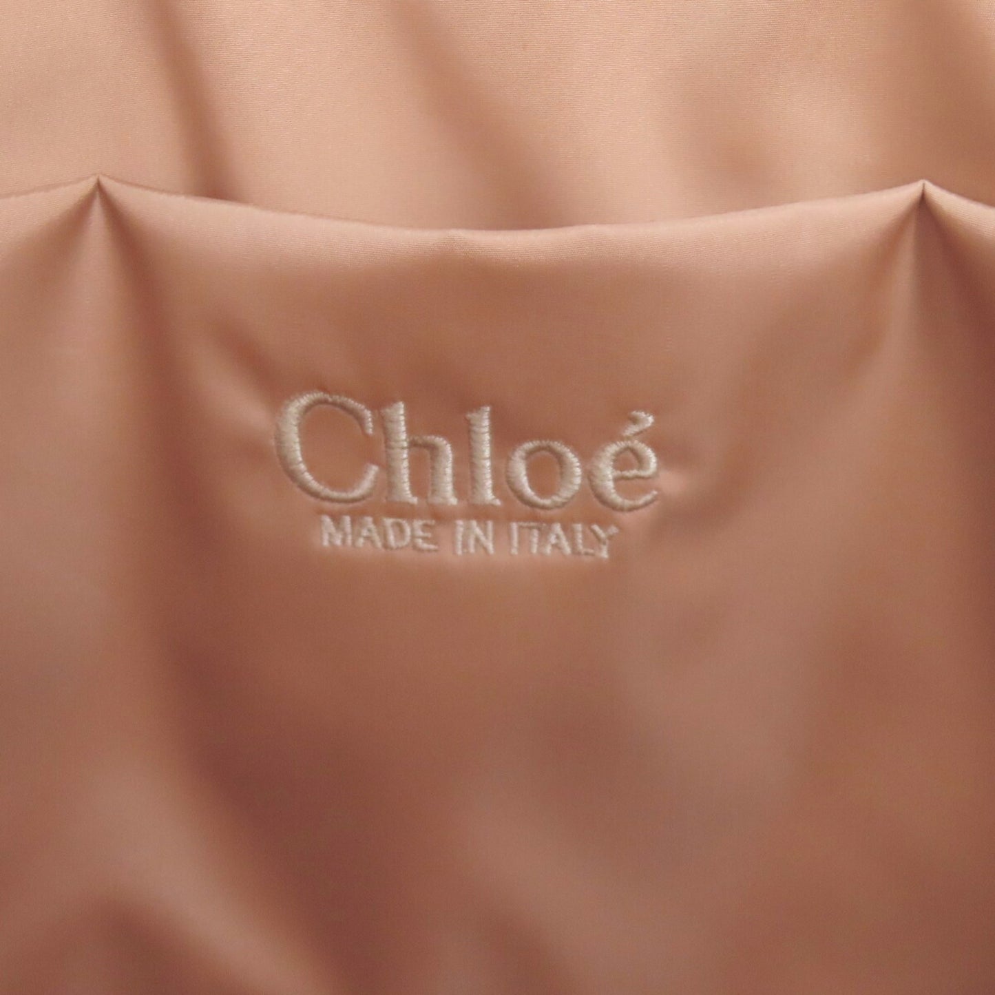 Chloé Nylon Pink Tote Bags