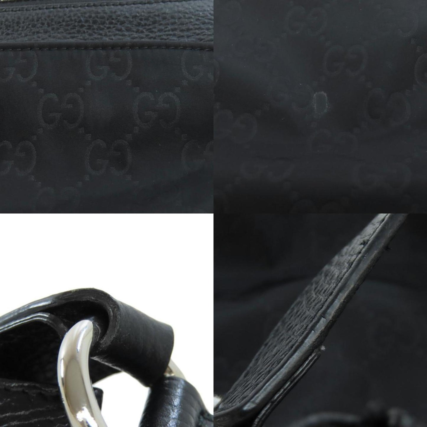 Gucci Nylon Black Shoulder Bags