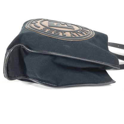 Fendi Canvas Black Shoulder Bags