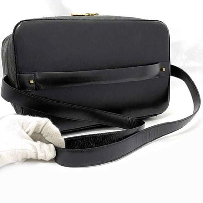 Loewe Canvas Black Shoulder Bags