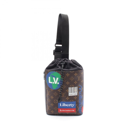 Louis Vuitton Coated Canvas Brown Crossbody Bags