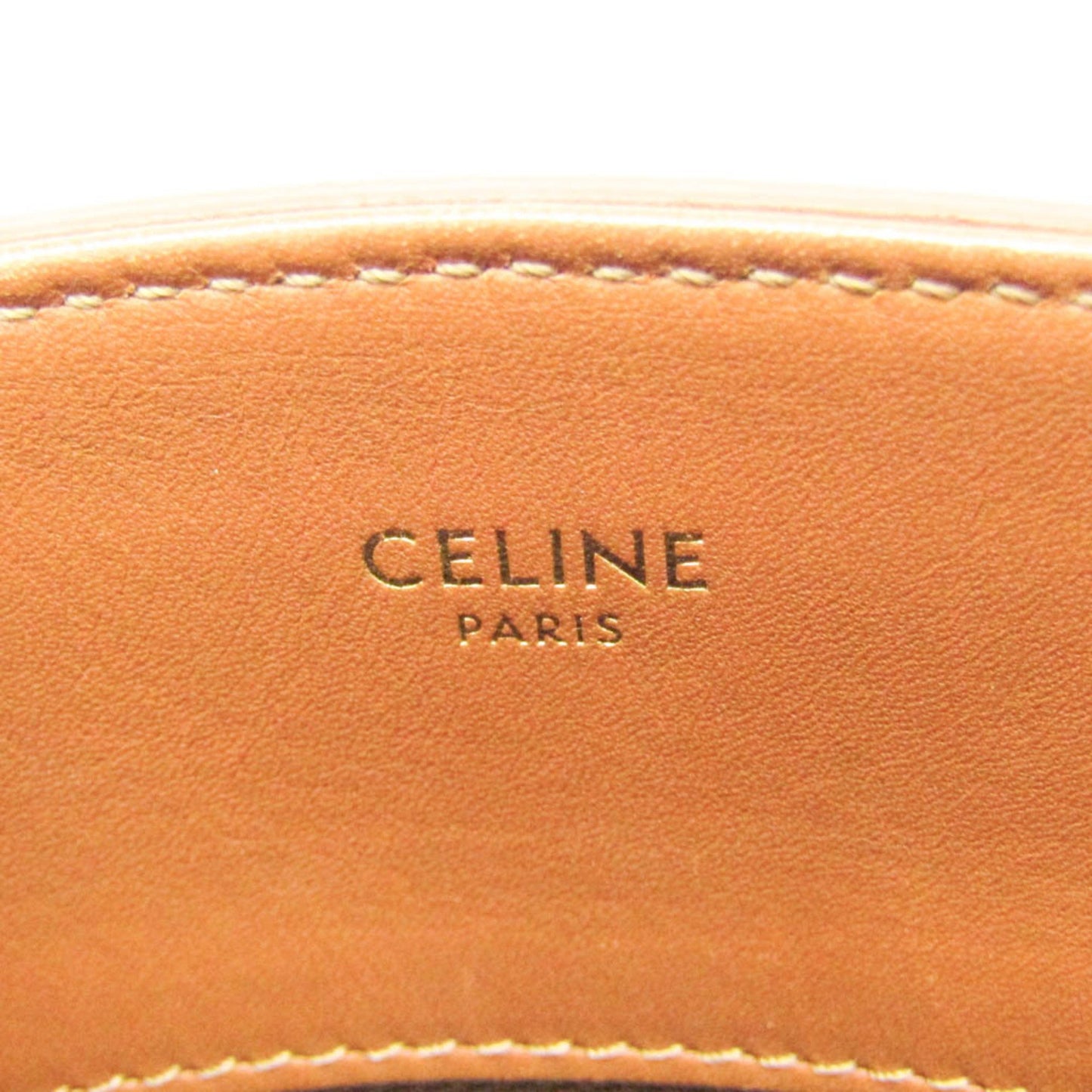 Celine Canvas Brown Shoulder Bags