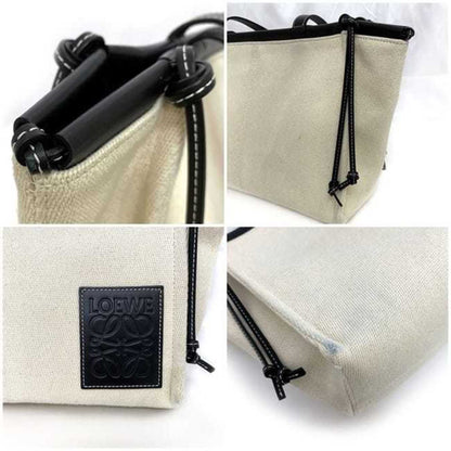 Loewe Canvas Black Tote Bags