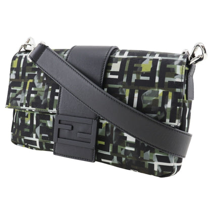 Fendi Nylon Black Shoulder Bags