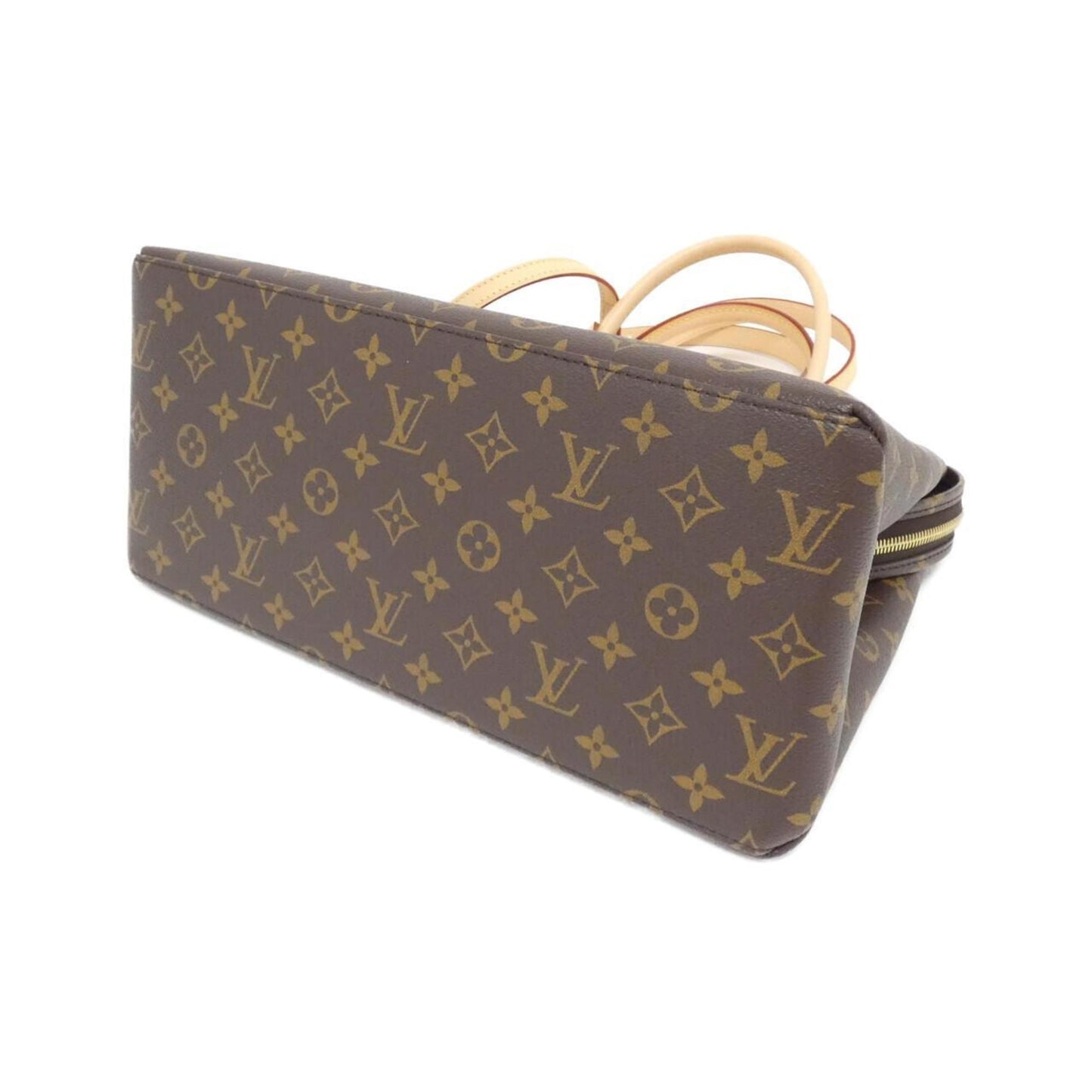 Louis Vuitton Coated Canvas Brown Handbags
