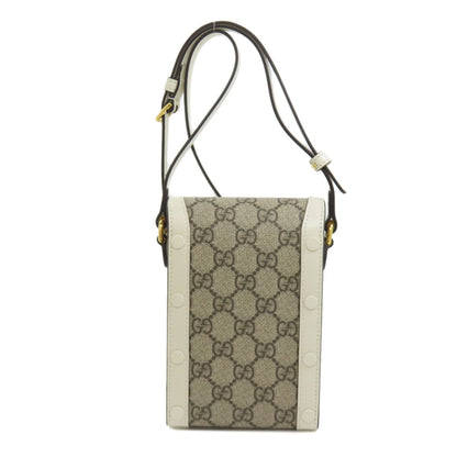 Gucci Pvc Brown Shoulder Bags