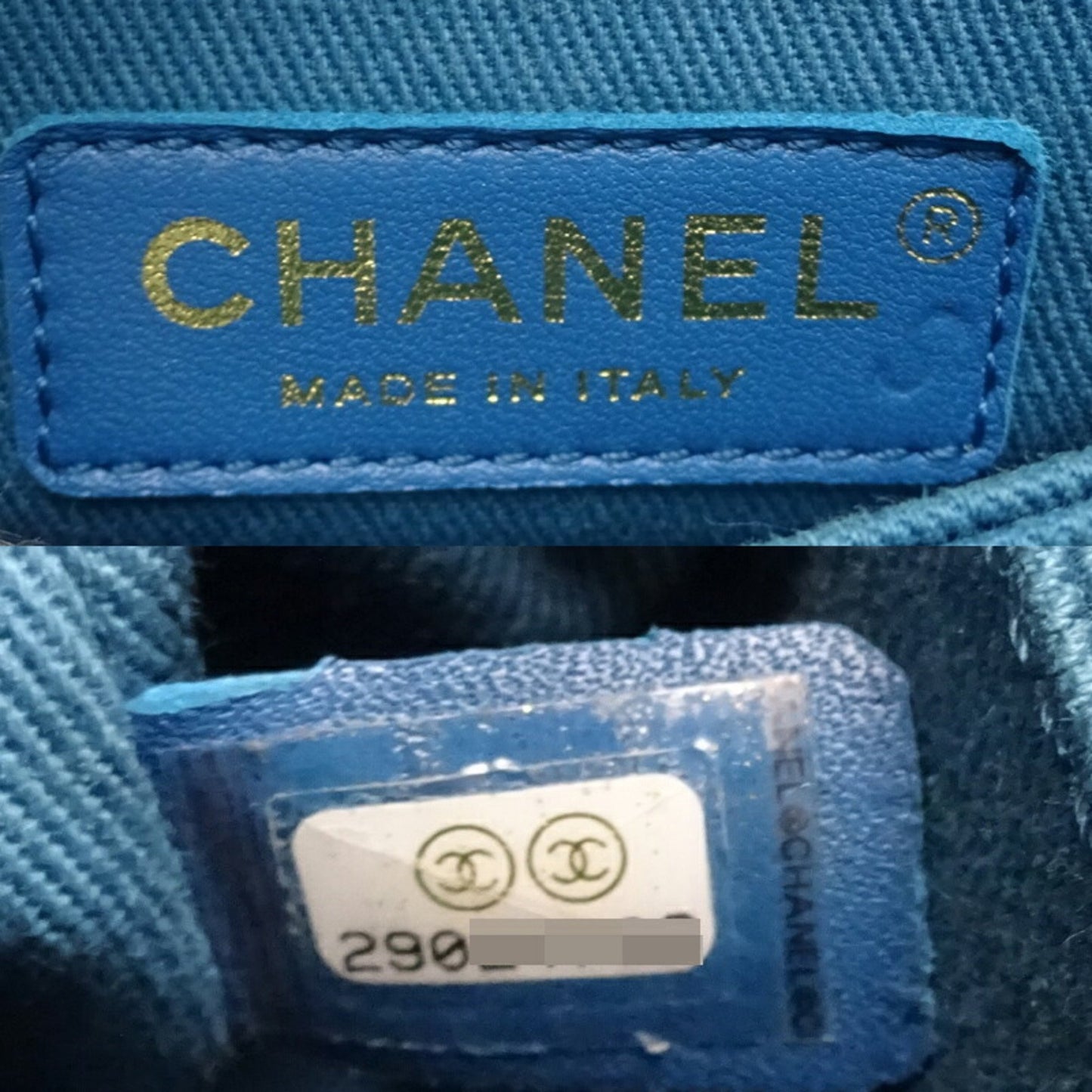Chanel Others Blue Handbags