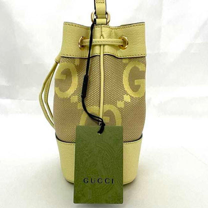 Gucci Canvas Yellow Shoulder Bags