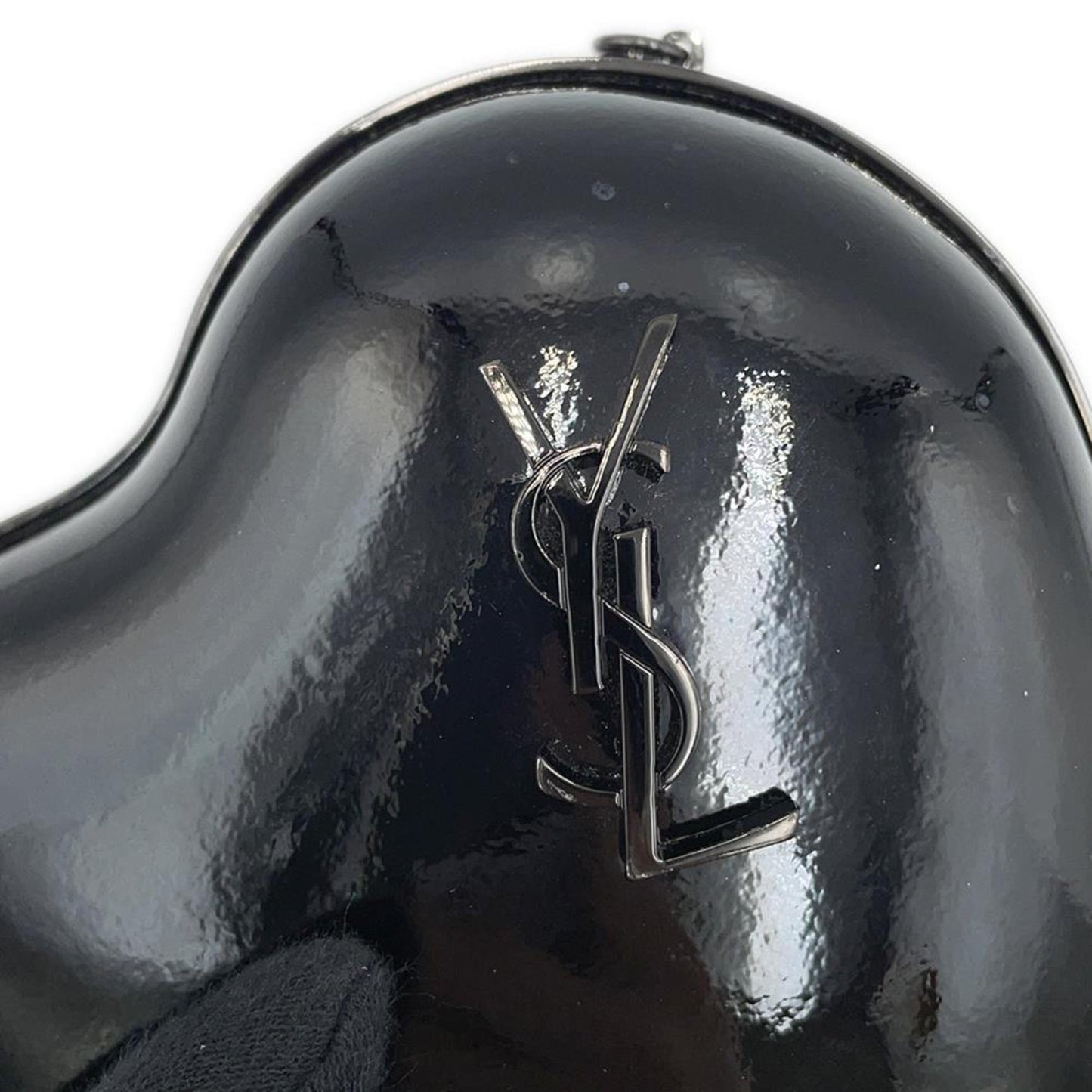 Saint Laurent Patent Black Shoulder Bags