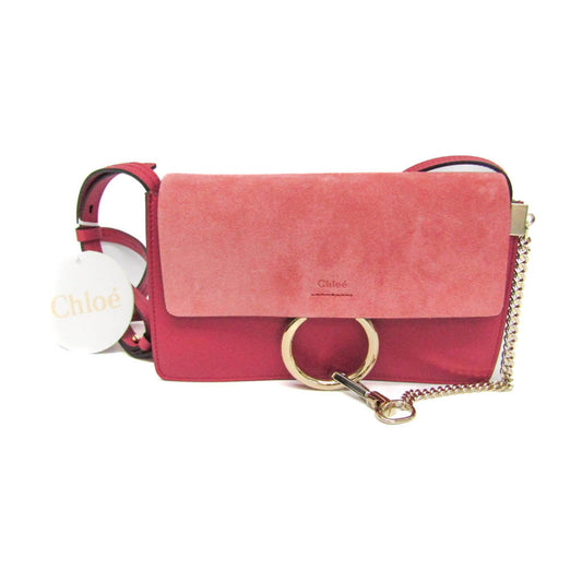 Chloé Other Leather Pink Shoulder Bags
