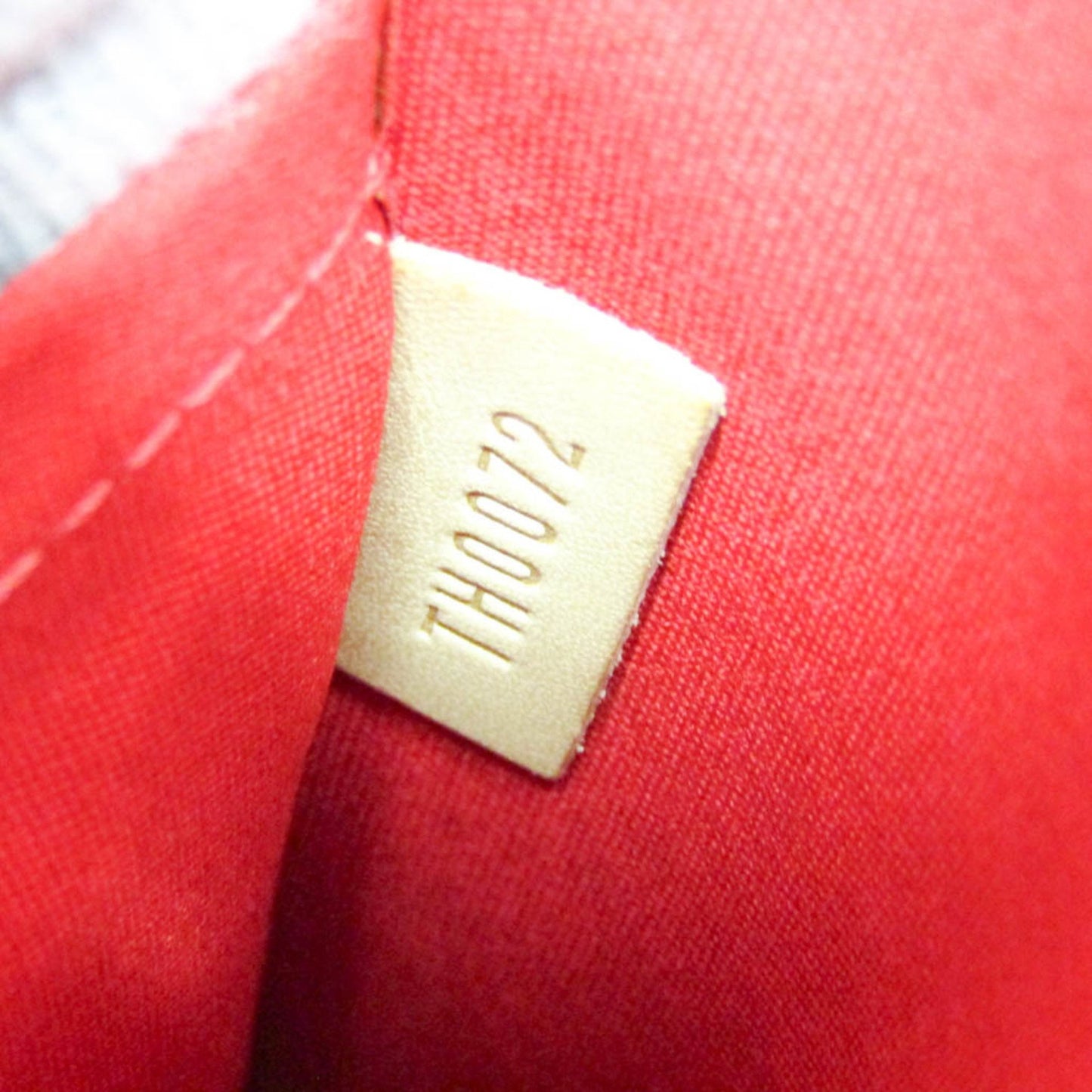 Louis Vuitton Vernis Red Handbags