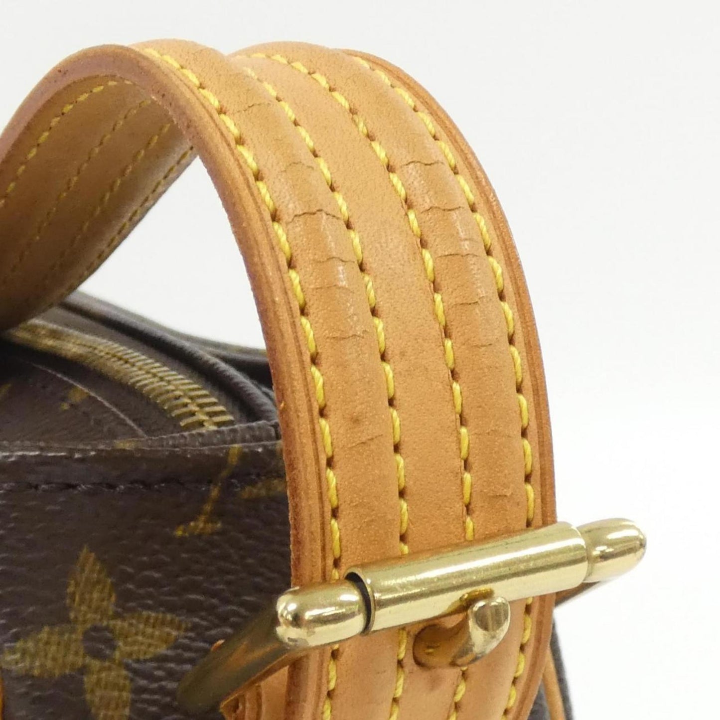 Louis Vuitton Coated Canvas Brown Shoulder Bags