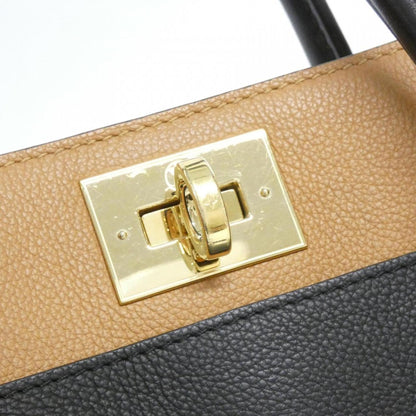 Louis Vuitton Coated Canvas Black Handbags