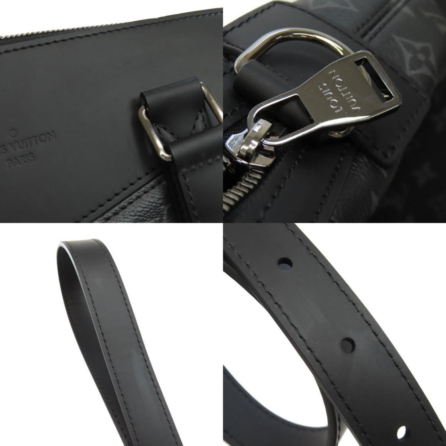 Louis Vuitton Monogram Canvas Black Briefcases
