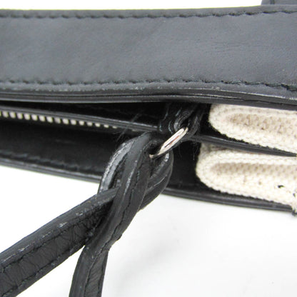 Balenciaga Canvas Black Shoulder Bags