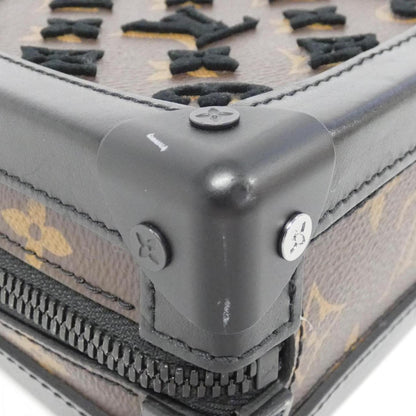 Louis Vuitton Coated Canvas Black Shoulder Bags