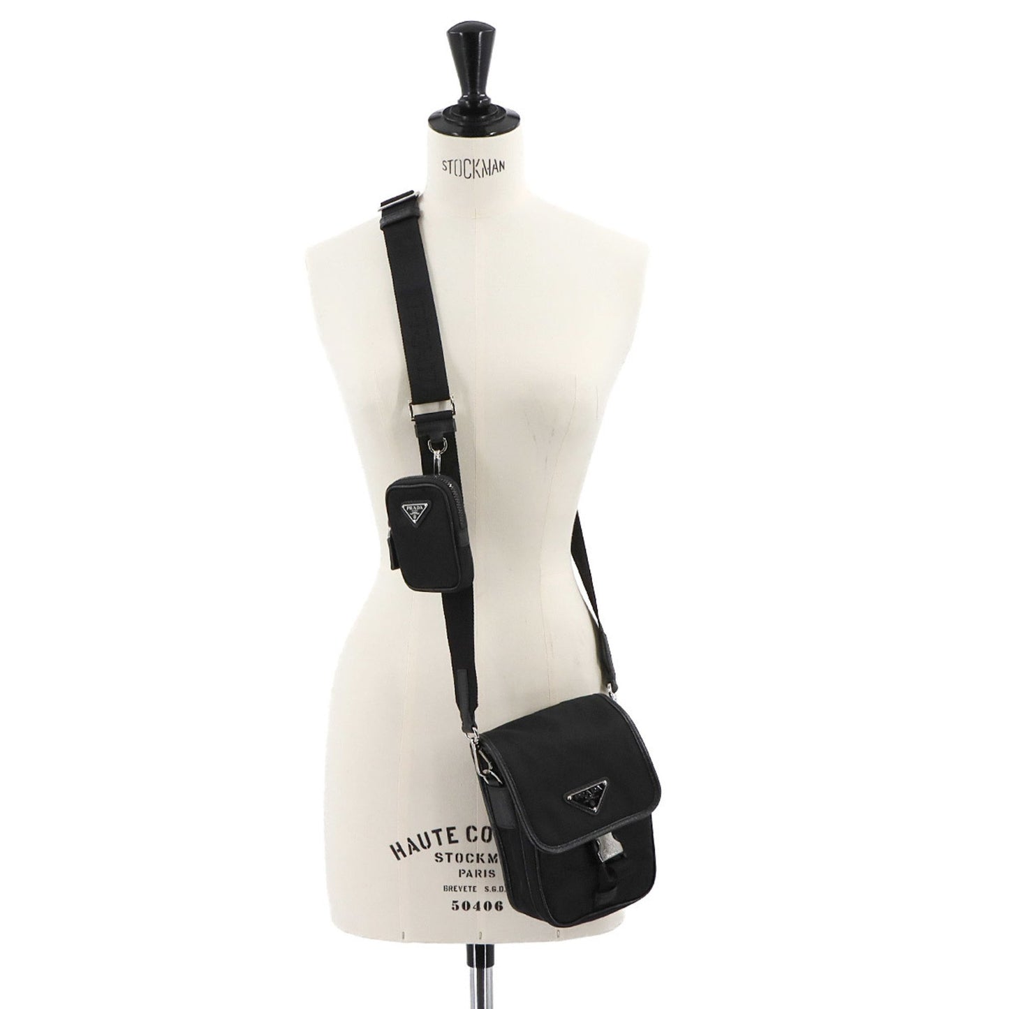 Prada Nylon Black Shoulder Bags