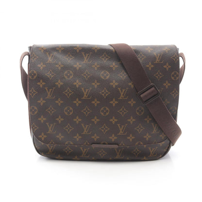 Louis Vuitton Coated Canvas Brown Shoulder Bags