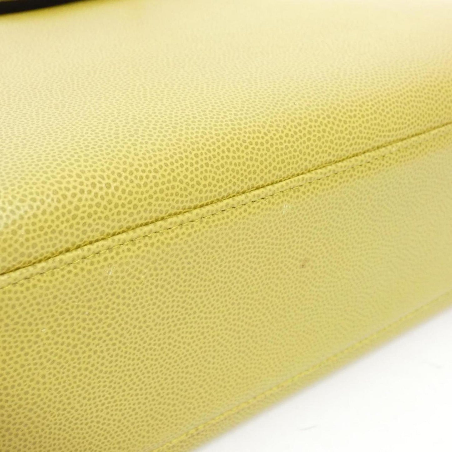 Chanel Calfskin Green Handbags