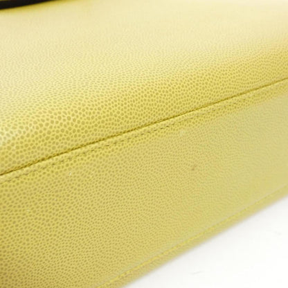 Chanel Calfskin Green Handbags