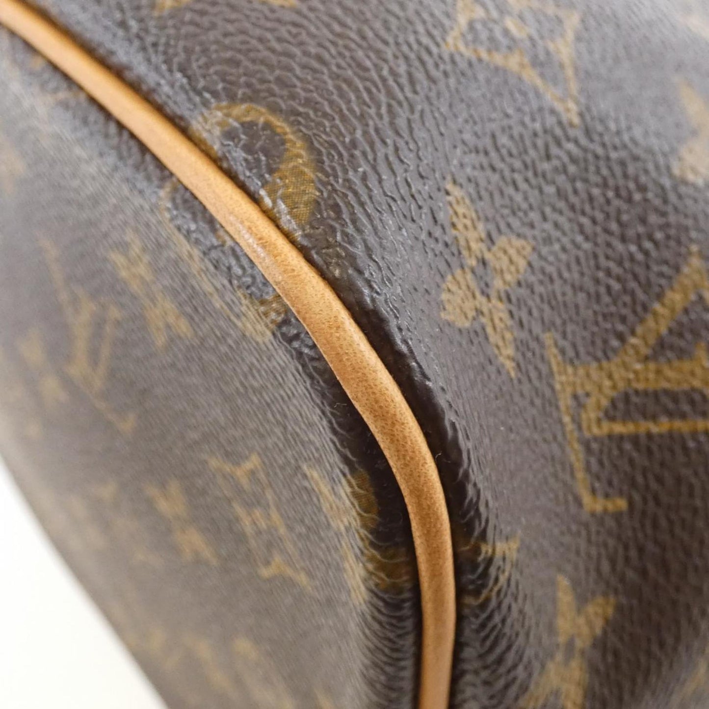 Louis Vuitton Coated Canvas Brown Handbags