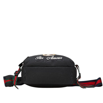 Gucci Canvas Black Crossbody Bags