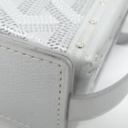 Goyard Coated Canvas Silver Shoulder Bags