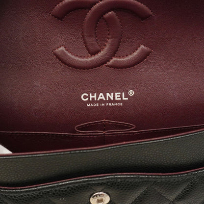 Chanel Calfskin Black Shoulder Bags