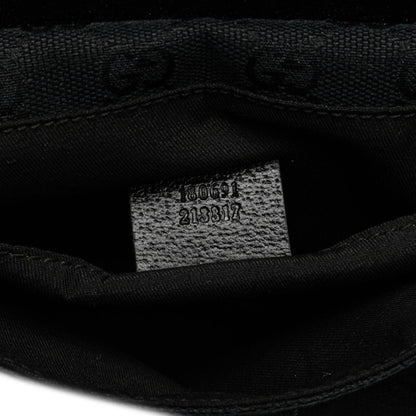 Gucci Canvas Black Crossbody Bags