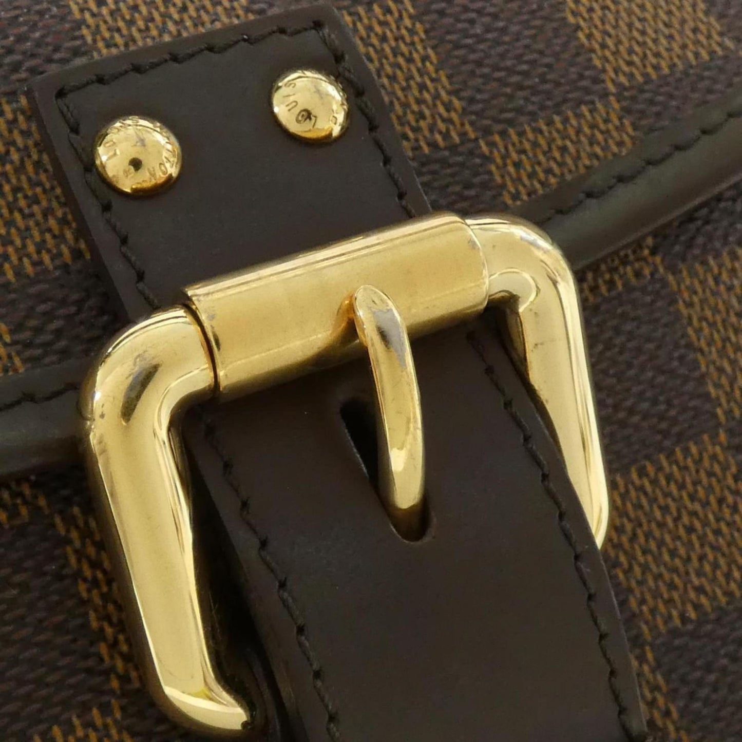 Louis Vuitton Coated Canvas Brown Shoulder Bags