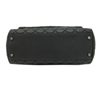 Chanel Calfskin Black Handbags