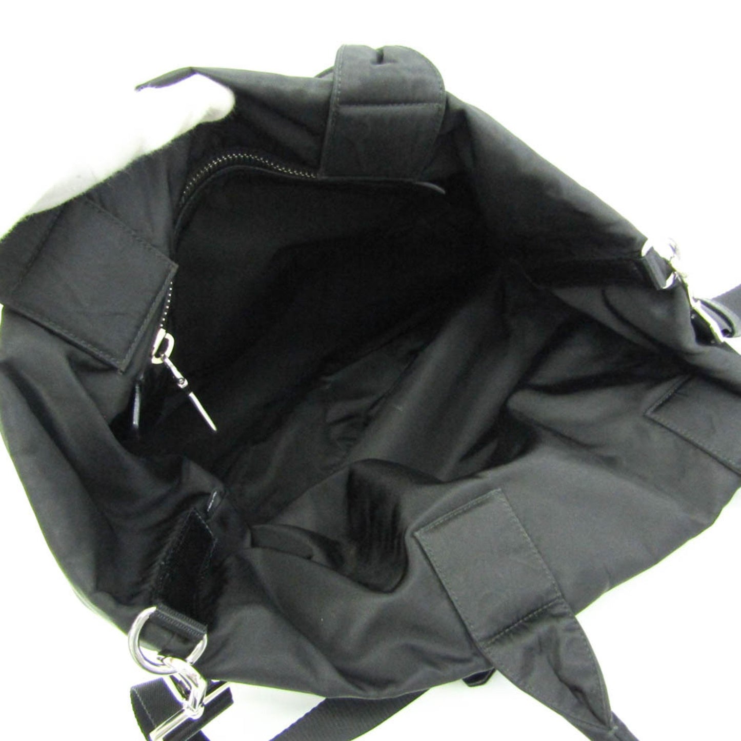 Prada Nylon Black Handbags