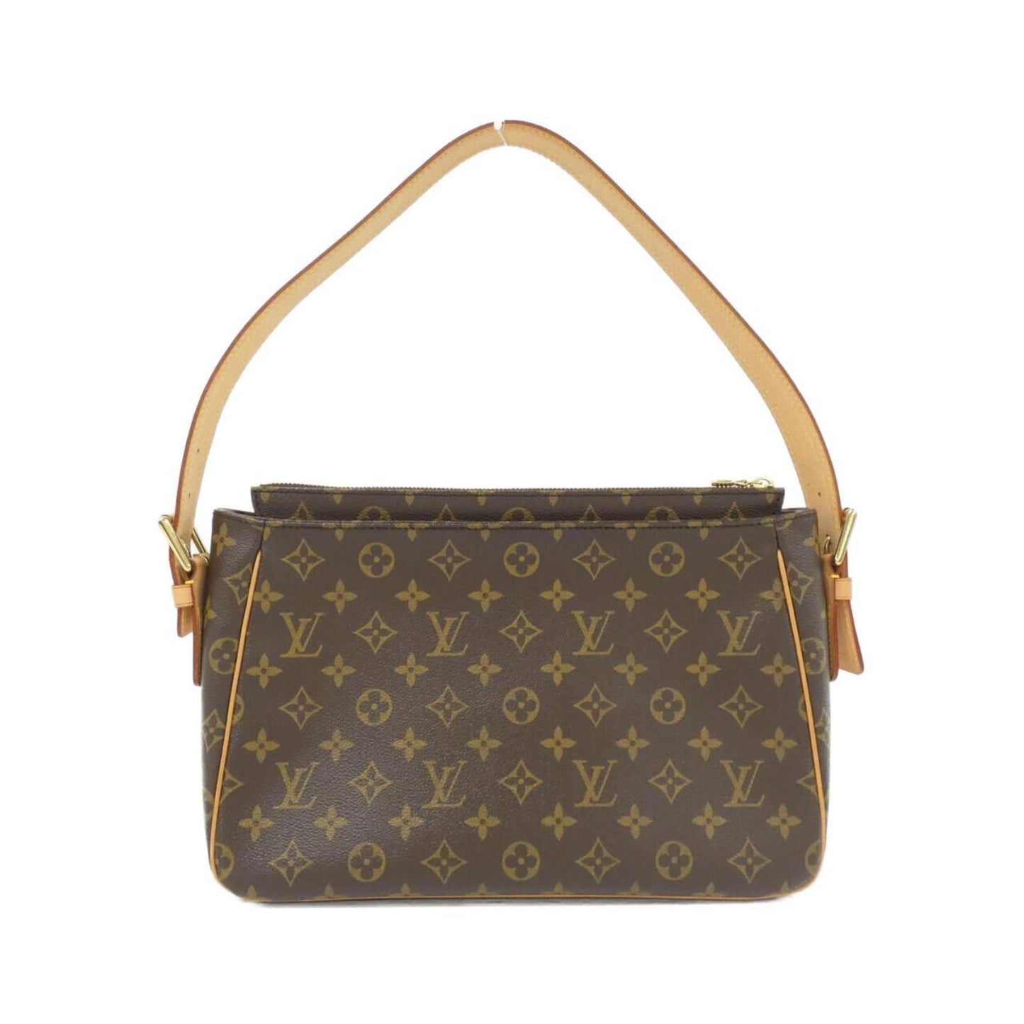 Louis Vuitton Coated Canvas Brown Shoulder Bags