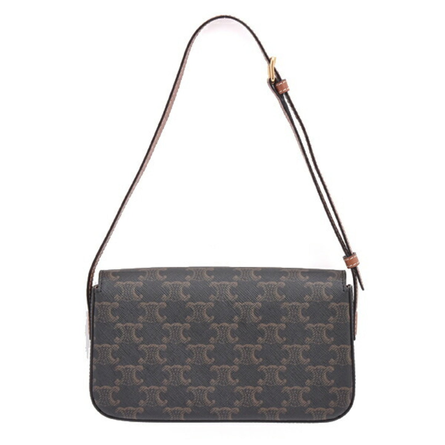 Celine Pvc Brown Shoulder Bags