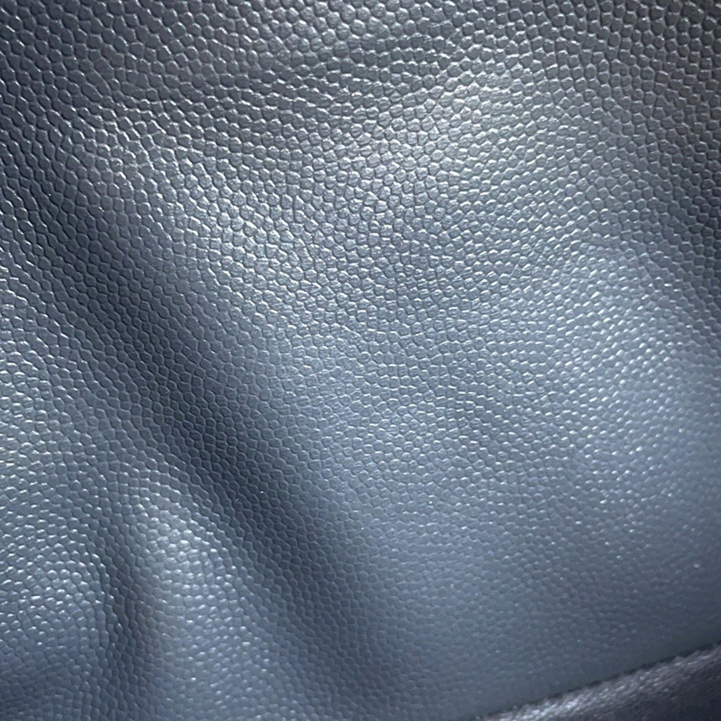 Chanel Calfskin Gray Shoulder Bags