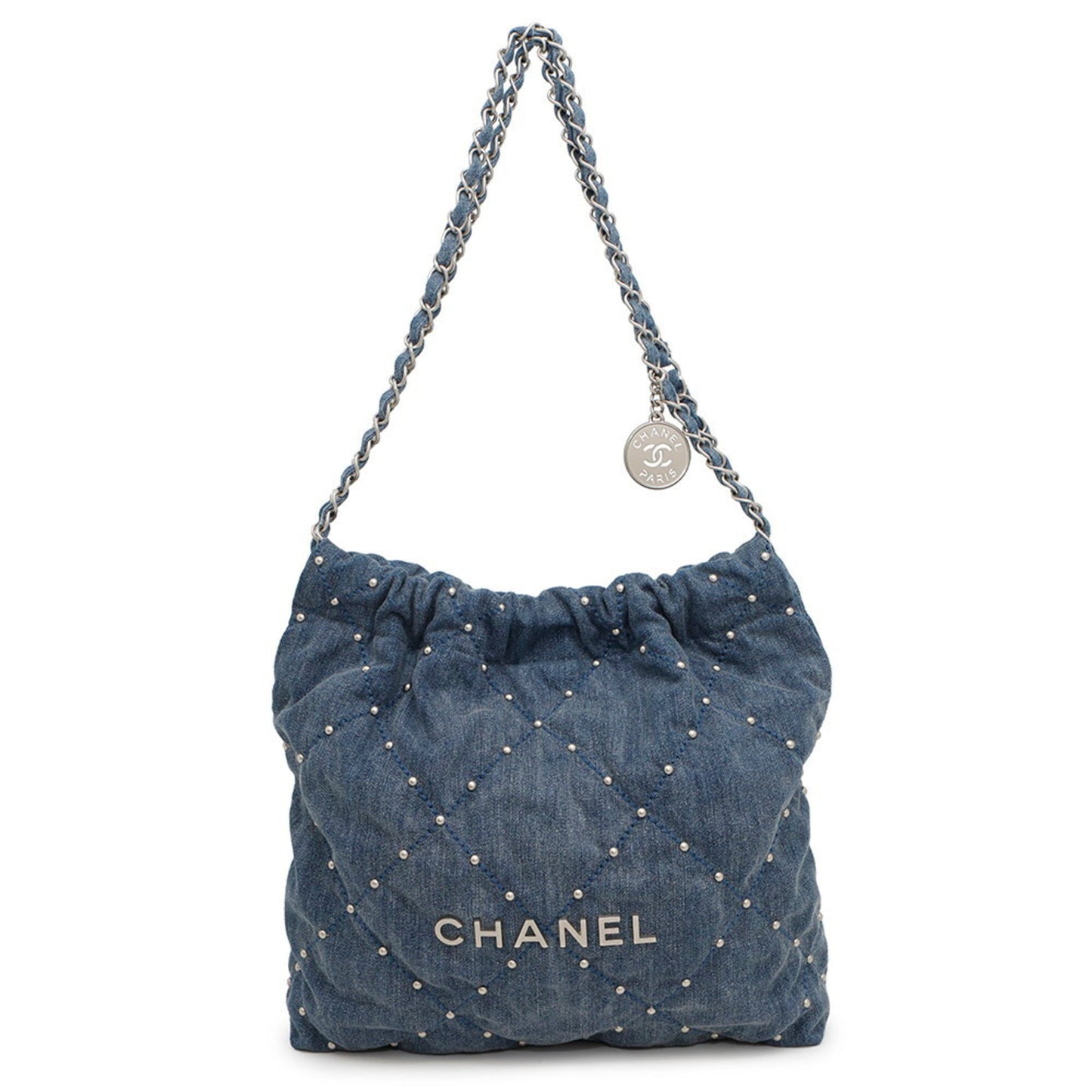 Chanel Denim Blue Shoulder Bags
