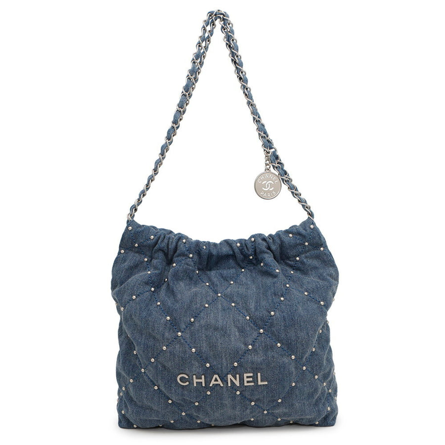 Chanel Denim Blue Shoulder Bags
