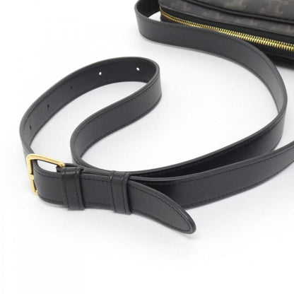 Celine Canvas Black Shoulder Bags