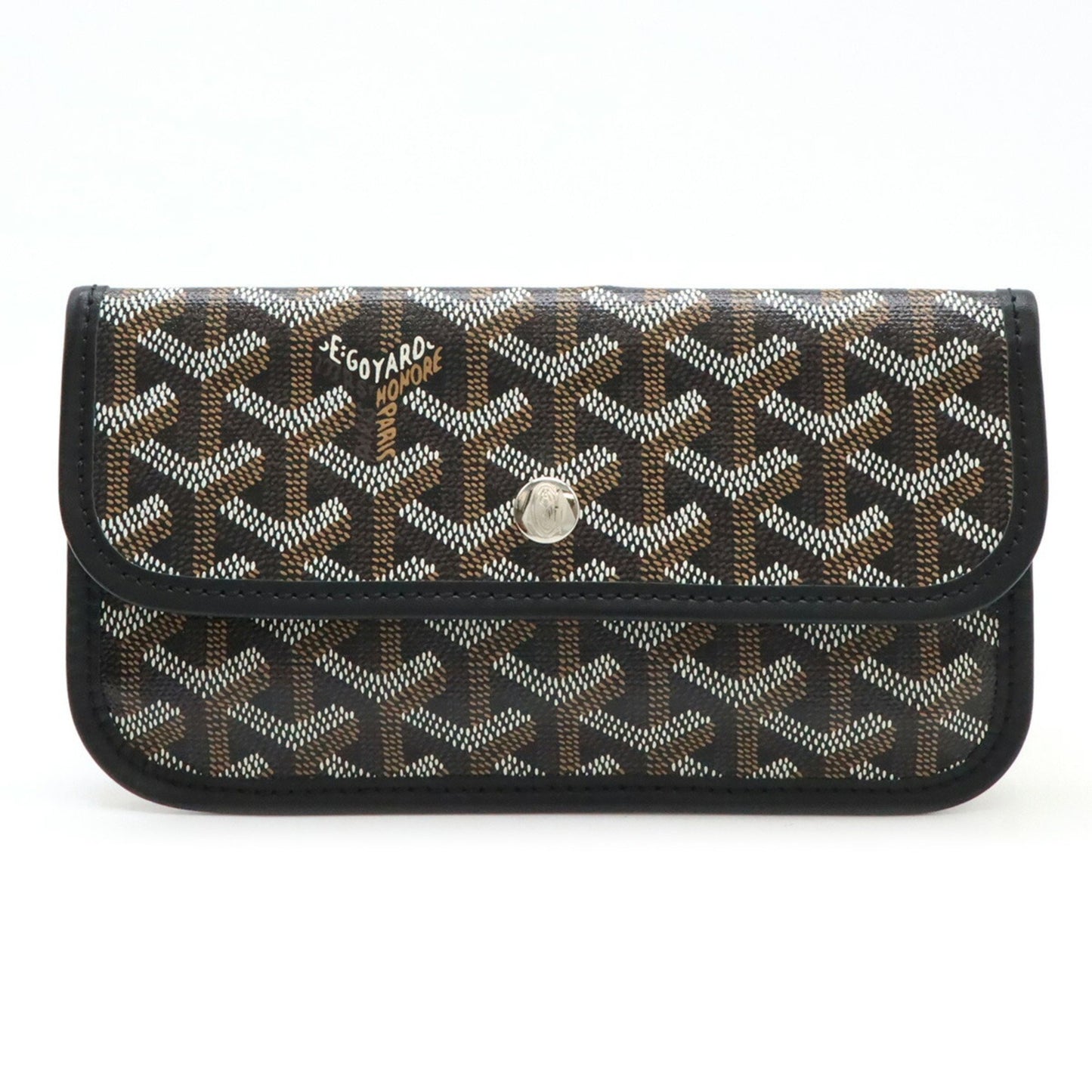 Goyard Coated Canvas Black Shoulder Bags