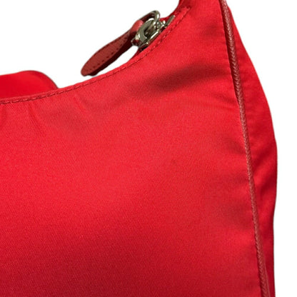 Prada Nylon Red Shoulder Bags