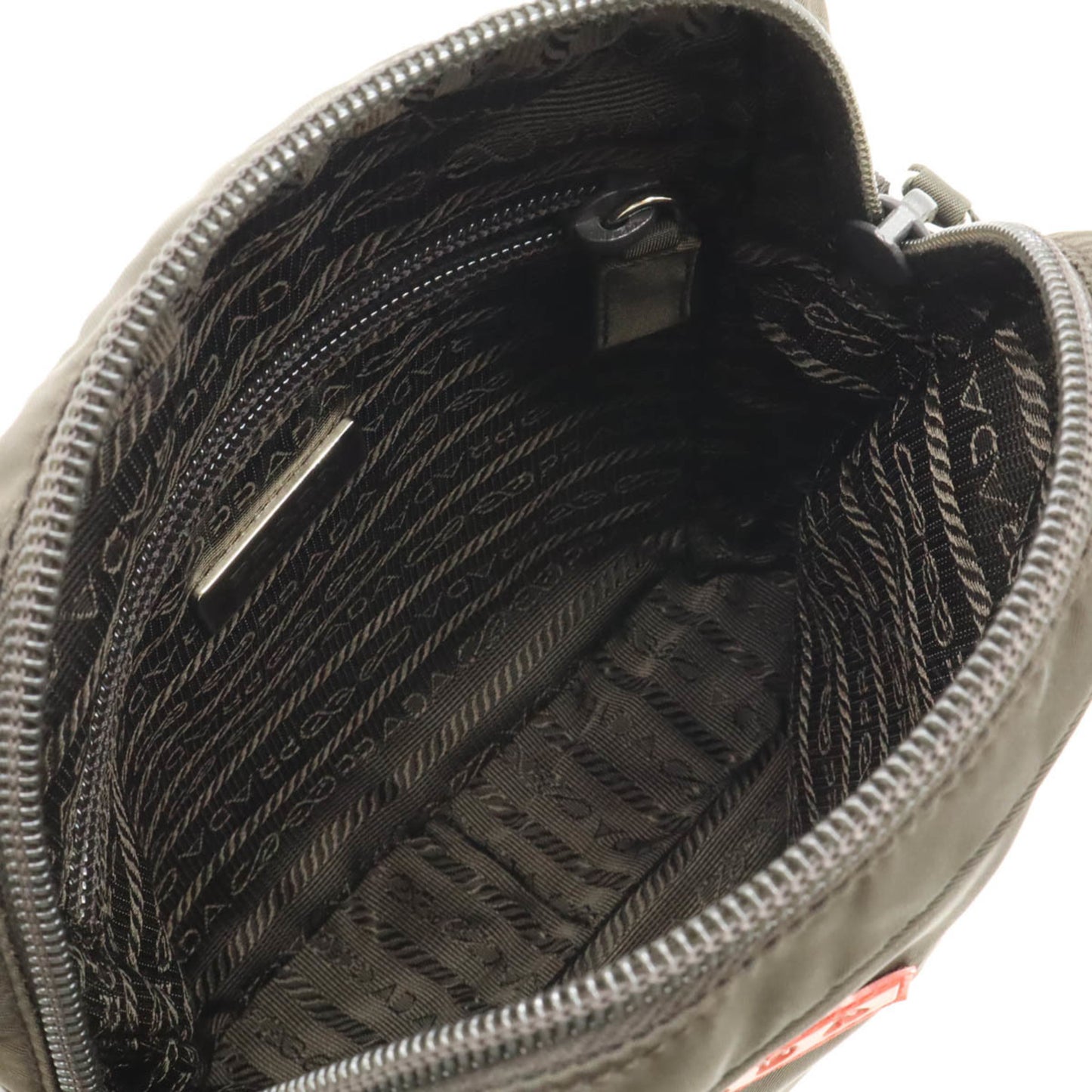 Prada Nylon Brown Shoulder Bags