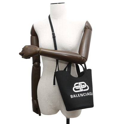 Balenciaga Canvas Black Handbags
