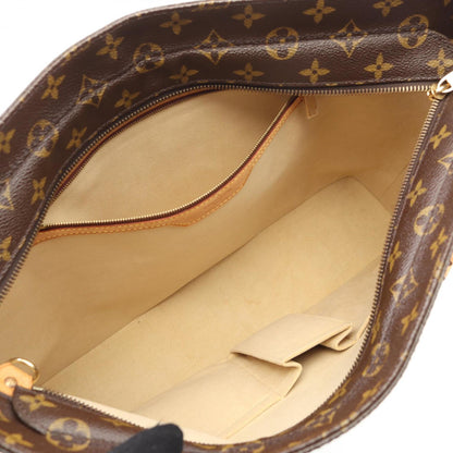 Louis Vuitton Coated Canvas Brown Tote Bags