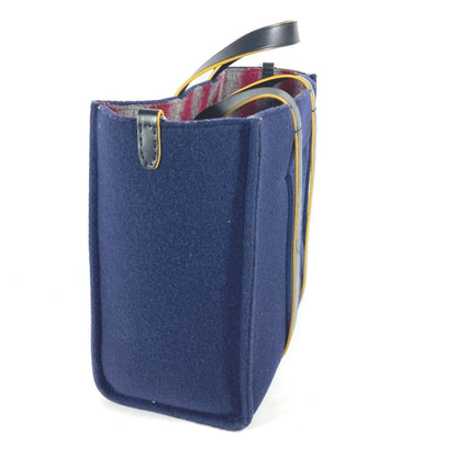 Fendi Wool Blue Shoulder Bags
