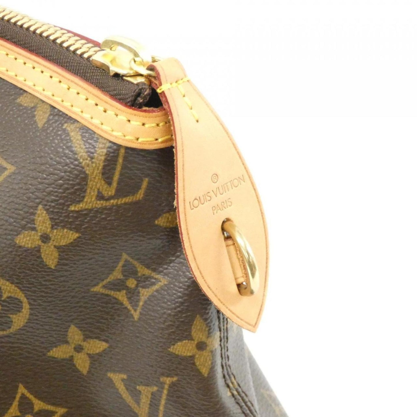 Louis Vuitton Coated Canvas Brown Handbags