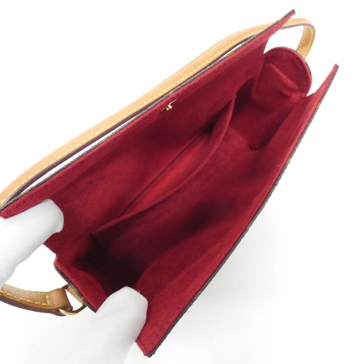 Louis Vuitton Coated Canvas Brown Handbags