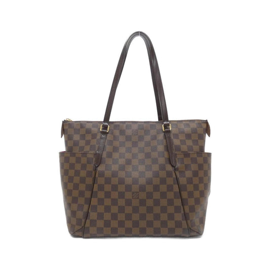 Louis Vuitton Coated Canvas Brown Handbags