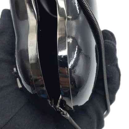 Saint Laurent Patent Black Shoulder Bags