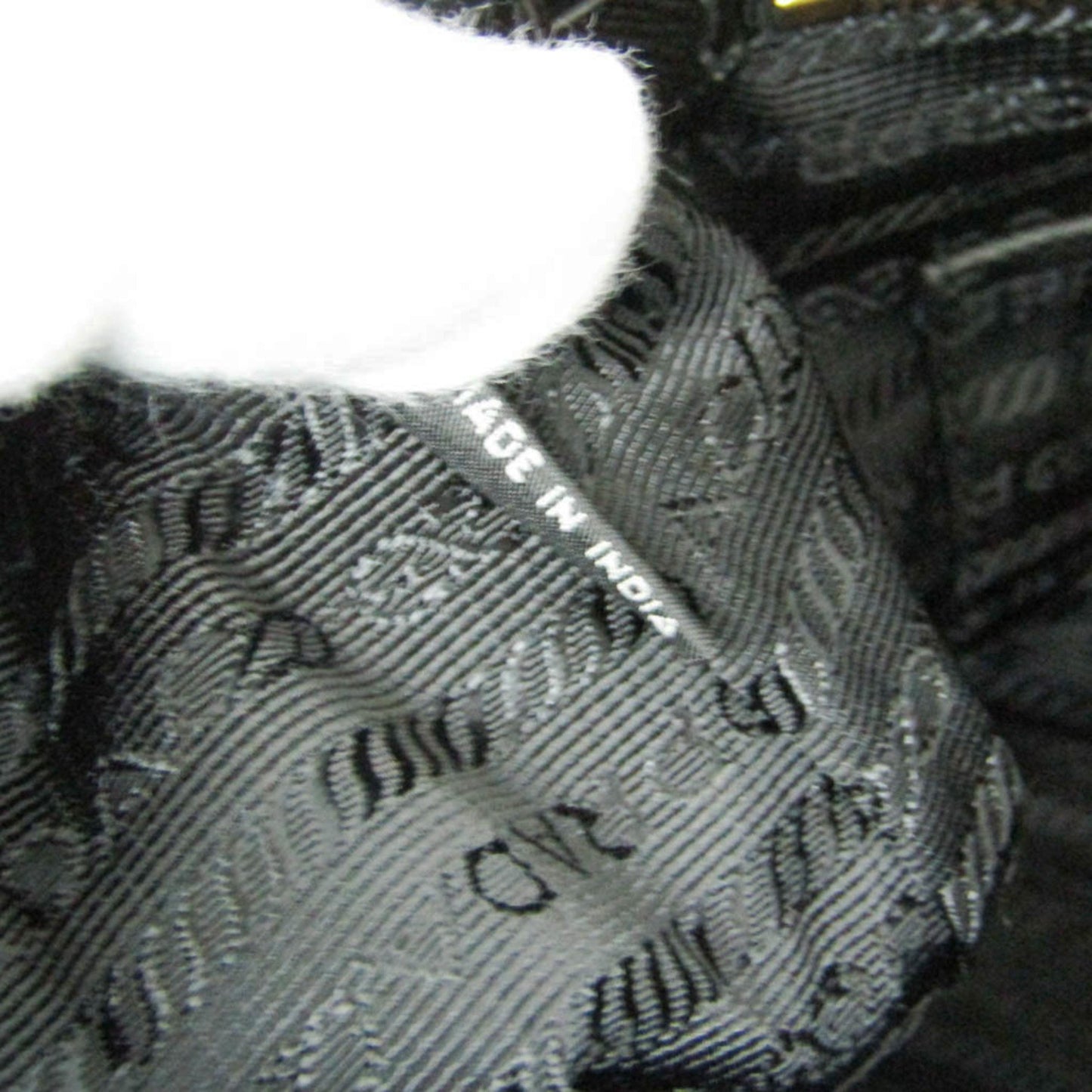 Prada Nylon Black Handbags